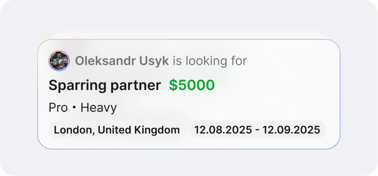 Network and submit professional offers